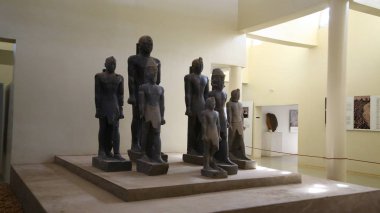 Afrika sudan Kerma'daki Müzesi Nubyeliler nilo ve mezar yakınındaki antik kentinde