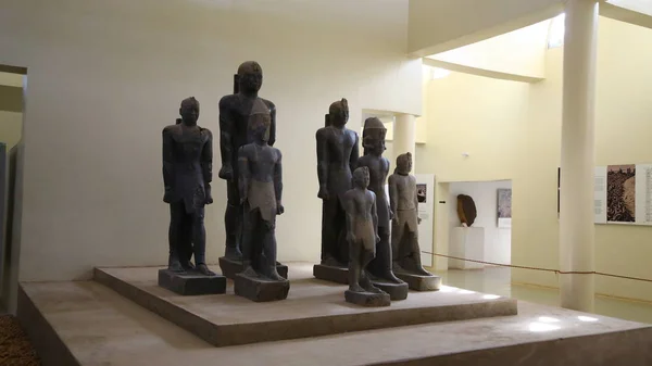 Африка Sudan Керма Музей Античном Городе Нубийцев Возле Нило Гробницы — стоковое фото