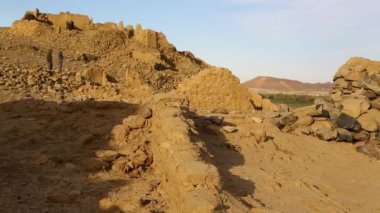 kimliği belirsiz kişi sudan çöl, Afrika