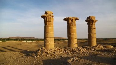 Nubyeliler Nil, Kerma'daki, Sudan, Afrika yakınındaki antik kenti