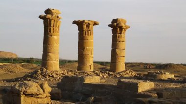 Nubyeliler Nil, Kerma'daki, Sudan, Afrika yakınındaki antik kenti