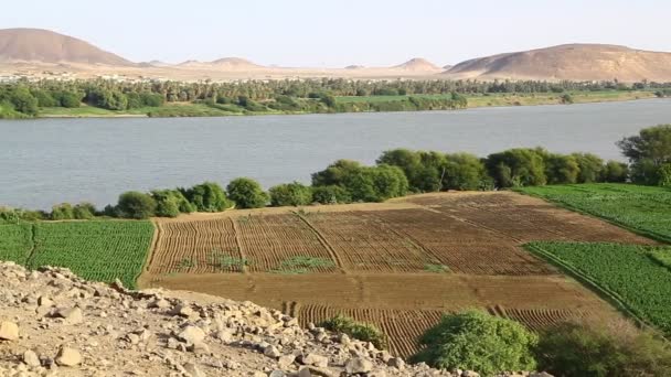 Quatre Cataractes Fleuve Nil Soudan Afrique — Video