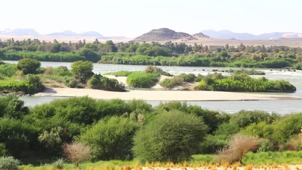 Čtyři Kataraktu Řeky Nil Súdán Afrika — Stock video
