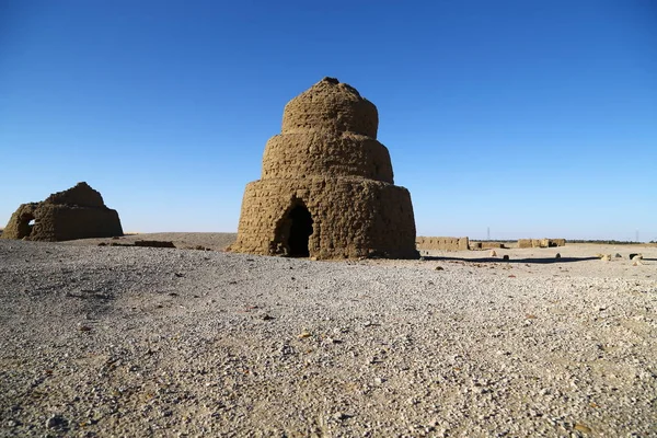 Afrika Sudan Insel Sai Ruinen Muslimischer Bestattung Der Nähe Der — Stockfoto