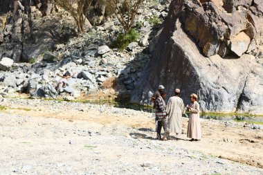 Sudan, Bayuda çöl yaklaşık Ocak 2019--tanımlanamayan sudan adam