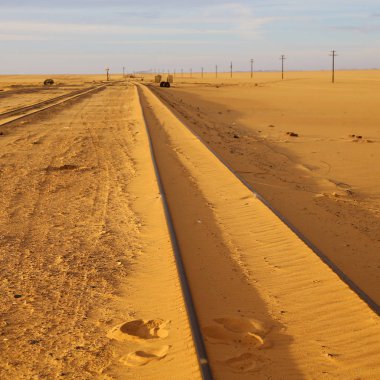 Çölde eski altı istasyonu