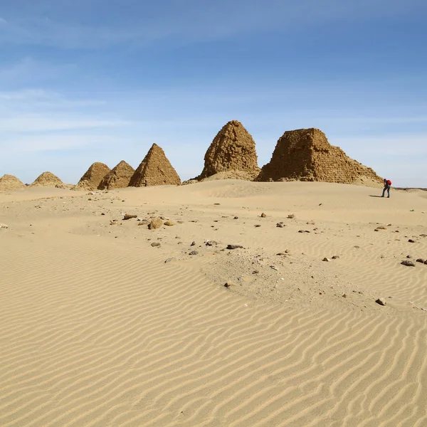 Afrika Sudan Napata Karima Die Antiken Pyramiden Der Schwarzen Pharaonen — Stockfoto