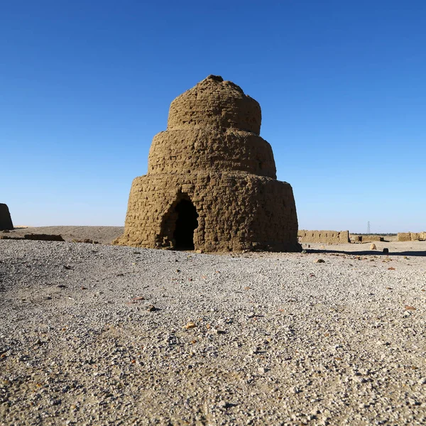 Afrika Sudan Insel Sai Ruinen Muslimischer Bestattung Der Nähe Der — Stockfoto
