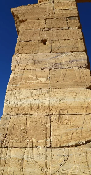 Afrika Soedan Soleb Antieke Tempel Van Zwarte Farao Het Midden — Stockfoto