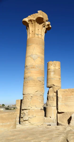 Afrika Sudan Soleb Svarta Faraonerna Mitten Deser Antika Tempel — Stockfoto