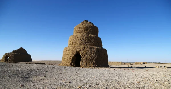 Afrika Sudan Insel Sai Ruinen Muslimischer Bestattung Der Nähe Der — Stockfoto