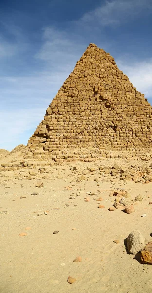 Afrika Sudan Napata Karima Die Antiken Pyramiden Der Schwarzen Pharaonen — Stockfoto