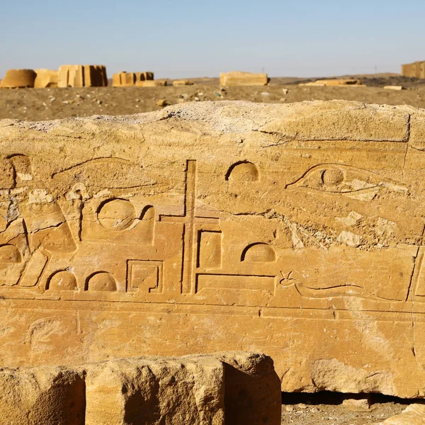 África Sudan Soleb Templo Antiguo Los Faraones Negros Centro Del —  Fotos de Stock