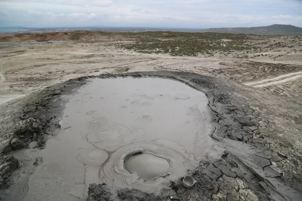 Gobustan det vulkaniska landet — Stockfoto