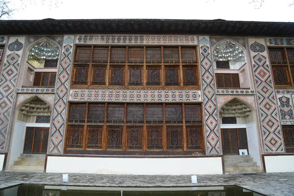 Sheki the old architecture in the town — Stock Photo, Image