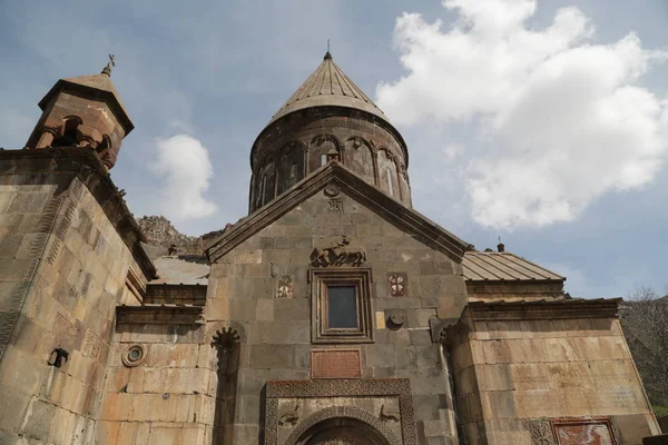En armenia geghard el viejo monasterio —  Fotos de Stock