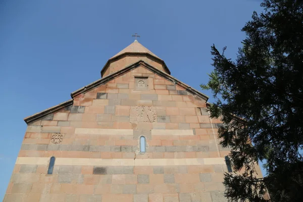 In Armenië Khor virap het oude klooster middeleeuwse architectuur ne — Stockfoto