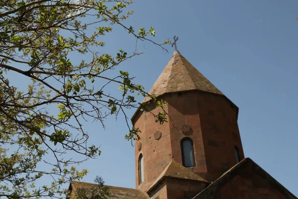 En arménie khor virap l'ancien monastère architecture médiévale ne — Photo