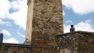 Unnesco, Gürcistan tarafından korunan Mestia eski köyünün görüntüleri