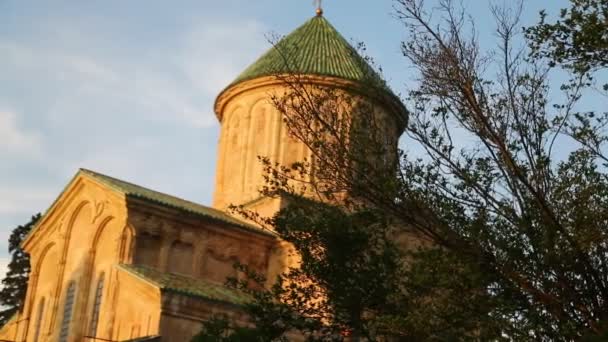 Monasterio Gelati Patrimonio Antiguo Tierra Histórica Del Cáucaso Proteger Por — Vídeos de Stock