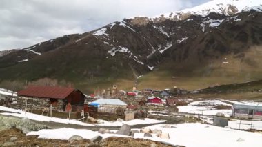 Unnesco, Gürcistan tarafından korunan Mestia eski köyünün görüntüleri
