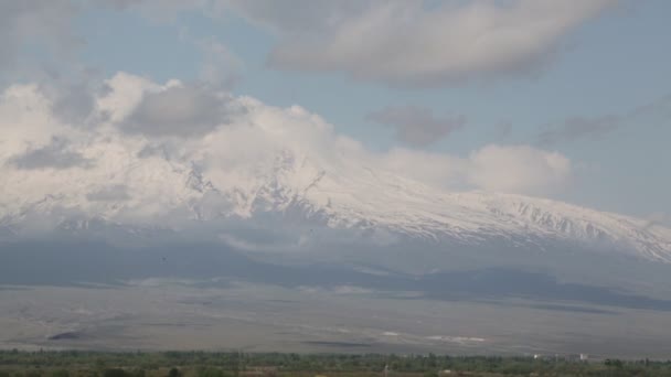 Piękne Stare Khor Virap Klasztor Armenii — Wideo stockowe