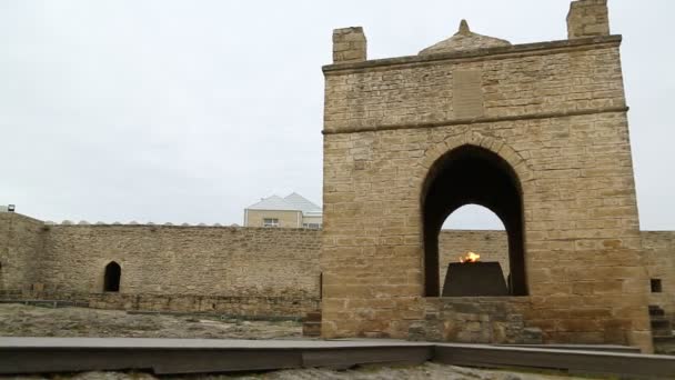 Chrám Ateshgah Baku Ázerbájdžán — Stock video
