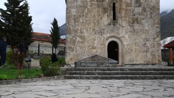 Unesco Azerbaycan Tarafından Korunan Şeki Eski Mimarisi — Stok video