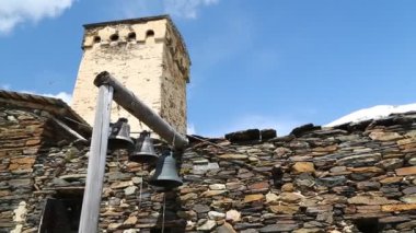 Unnesco, Gürcistan tarafından korunan Mestia eski köyünün görüntüleri