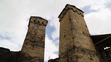 Unnesco, Gürcistan tarafından korunan Mestia eski köyünün görüntüleri
