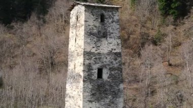 Unnesco, Gürcistan tarafından korunan Mestia eski köyünün görüntüleri