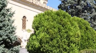 Gori, Gürcistan'da Stalin'in doğum yeri yakınında bina