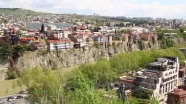 Tiflis güzel şehir manzarası görüntüleri, Gürcistan