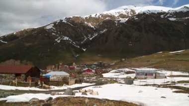 Unnesco, Gürcistan tarafından korunan Mestia eski köyünün görüntüleri