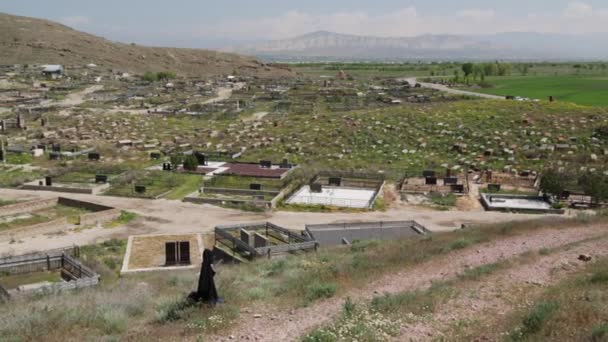 Beautiful Antique Khor Virap Monastery Armenia — Stock Video