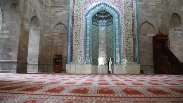 Interior Mezquita Juma Shamakhi Azerbaiyán — Vídeos de Stock