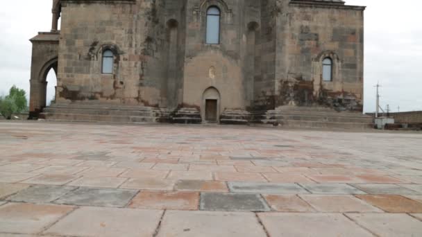 Hripsime Old Monastery Armenia — Stock Video