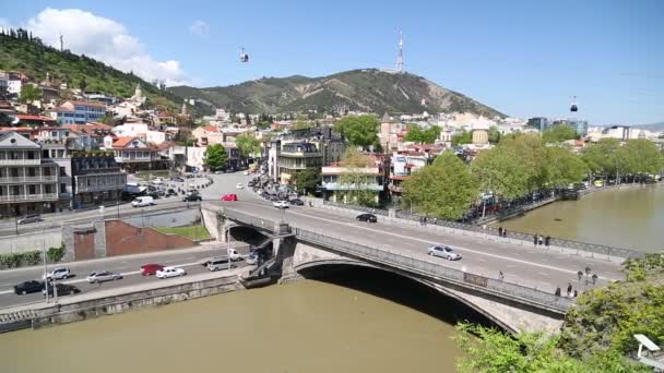 จอร Tbilisi Circa พฤษภาคม 2019 ภาพของภ องท สวยงามของทบ จอร — วีดีโอสต็อก