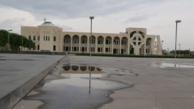unesco, Echmiadzin, Ermenistan tarafından korunan eski bina ve tarihi alanın görüntüleri