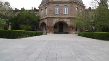 unesco, Echmiadzin, Ermenistan tarafından korunan eski bina ve tarihi alanın görüntüleri