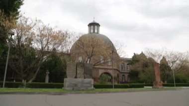 unesco, Echmiadzin, Ermenistan tarafından korunan eski bina ve tarihi alanın görüntüleri