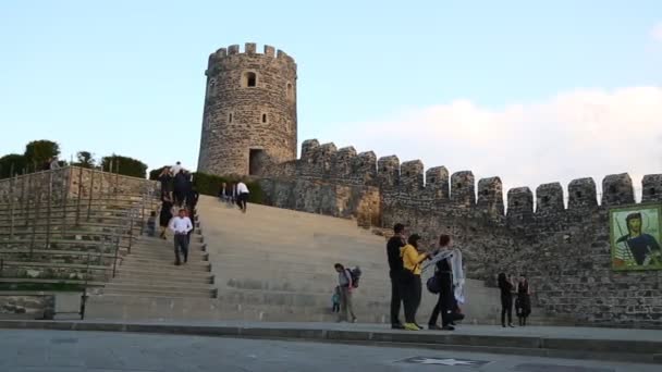 Georgien Akhaltsikhe Circa Mai 2019 Antikes Erbe Des Kaukasischen Historischen — Stockvideo