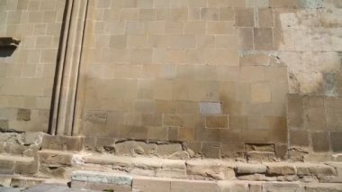 svetitskhoveli katedralin güzel görünümü, Gürcistan'da antik miras 