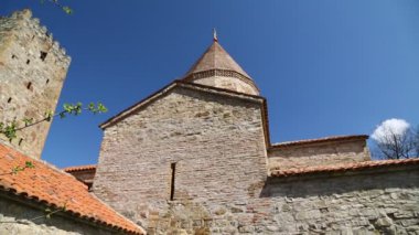 Gürcistan'da antik arazi eski kale