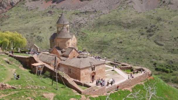 Armenia Noravank Circa Maggio 2019 Persone Non Identificate Vicino All — Video Stock