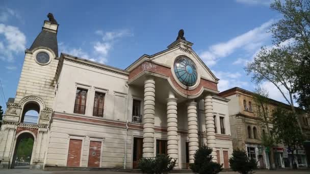 Monumento arquitetura antiga em itália milan — Vídeo de Stock