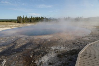  yellowstone milli parkı doğa  