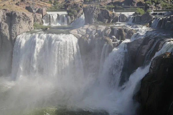 Twin Falls in Idaho de schoonheid van de natuur — Stockfoto