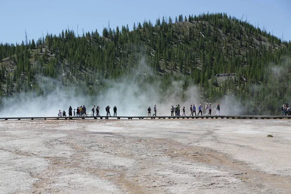 Parque Nacional de Yellowstone la naturaleza — Foto de Stock