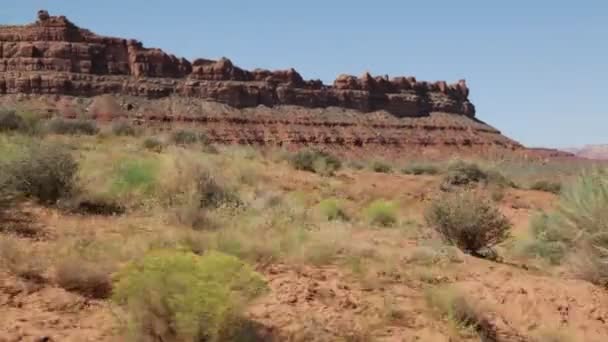 Prachtig Uitzicht Monument Valley Usa — Stockvideo